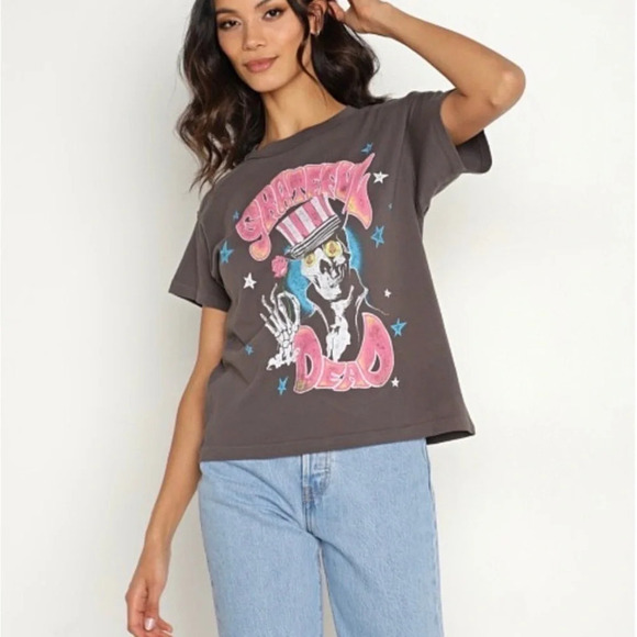 Daydreamer Grateful Dead Forever Skelly Tee XS Out Of Bag For Photo Only NWOT - Picture 5 of 6
